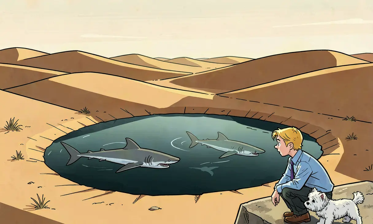 Tintin and the Lake of Sharks (1959)